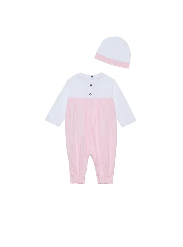 2piece Baby Set Pink Kids Balmain