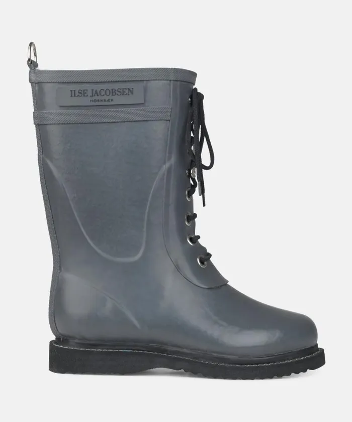 34 Rubber Boots 8211 Grey Rainboots Ilse Jacobsen Rainboots Medium
