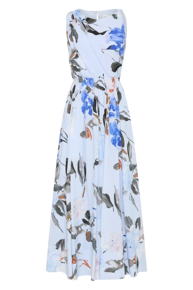 Abbey Twisted Midi Dress Divine Orchid Women Aje Bridesmaid Dresses