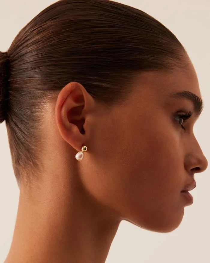 Accessories Billini Jewellery IVY EARRING 2 PACK GOLDPEARL