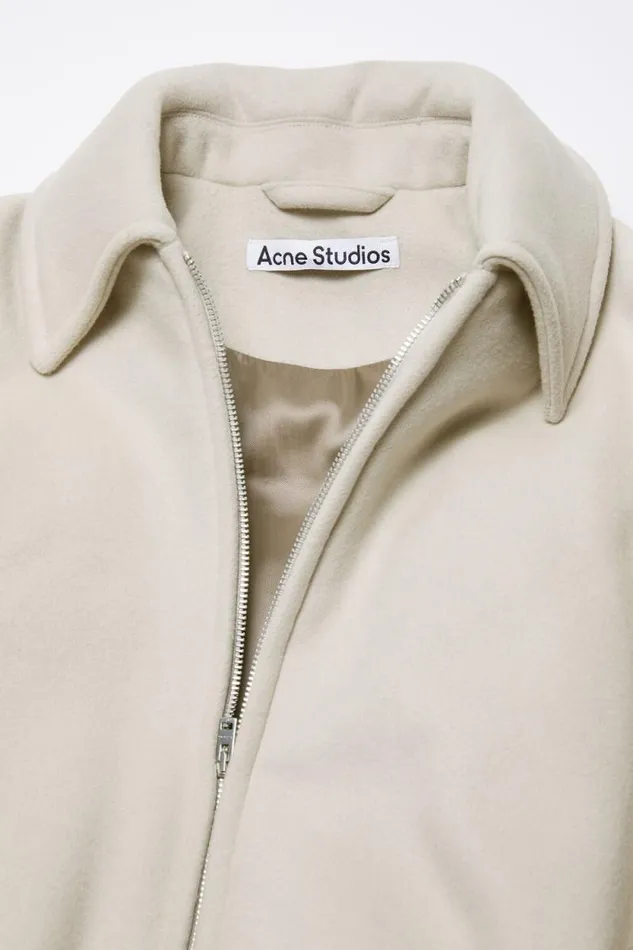 Acne Studios Bomber Jacket Faded Grey Women Outerwear