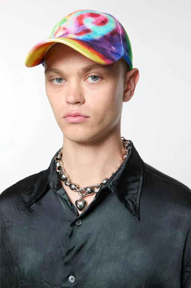 Acne Studios Cap Stronger Together Forever Multicolor Men Hats Acne Studios Cap Stronger Together Forever Multicolor Men Hats