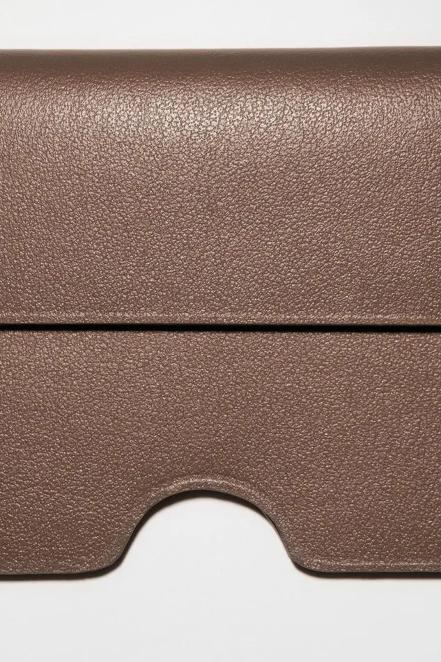 Acne Studios Card Holder Camel Brown Men Small Leather Goods