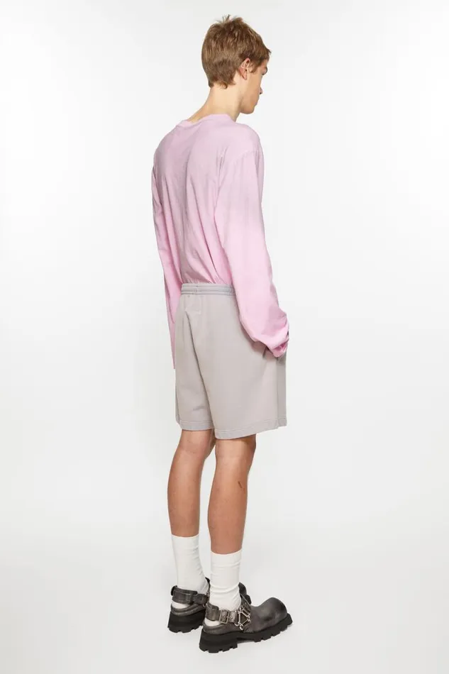 Acne Studios Cotton Shorts Dusty Purple Women Shorts Acne Studios Cotton Shorts Dusty Purple Women Shorts