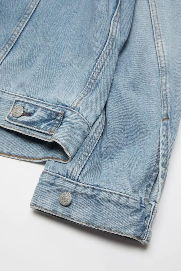 Acne Studios Denim Jacket 8211 Relaxed Fit Light Blue Men Outerwear Acne Studios Denim Jacket 8211 Relaxed Fit Light Blue Men Outerwear