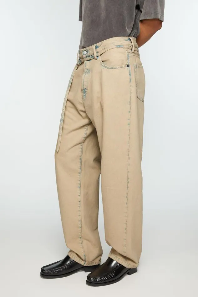 Acne Studios Loose Fit Jeans 8211 1991 Toj Light Sand Women Jeans Acne Studios Loose Fit Jeans 8211 1991 Toj Light Sand Women Jeans