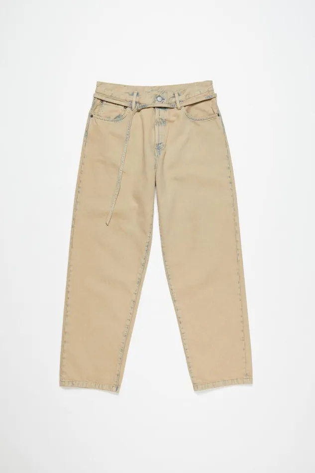 Acne Studios Loose Fit Jeans 8211 1991 Toj Light Sand Women Jeans Acne Studios Loose Fit Jeans 8211 1991 Toj Light Sand Women Jeans