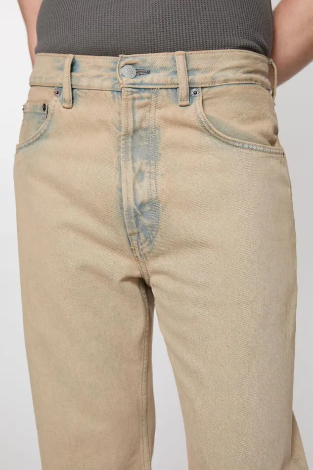 Acne Studios Loose Fit Jeans 8211 2021M Light Sand Men Jeans