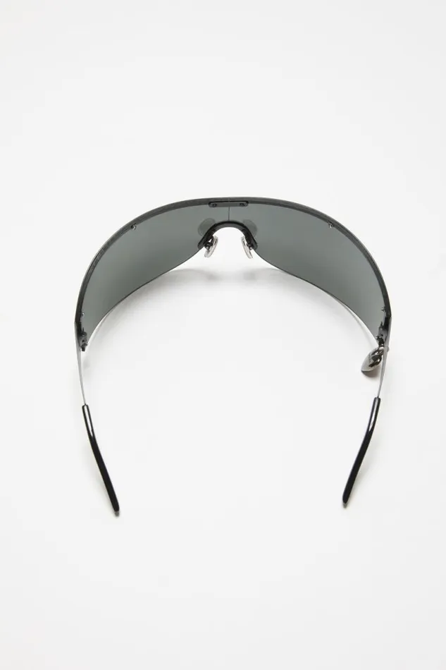 Acne Studios Metal Frame Sunglasses Blackblack Men Eyewear Acne Studios Metal Frame Sunglasses Blackblack Men Eyewear