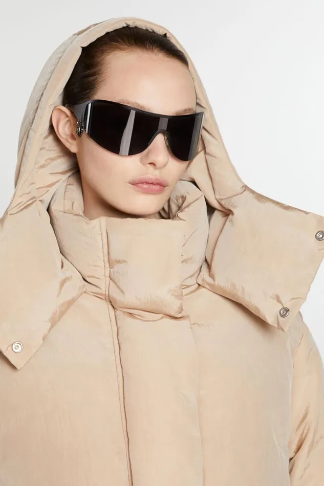 Acne Studios Metal Frame Sunglasses Blackblack Women Eyewear