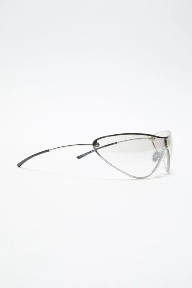 Acne Studios Metal Frame Sunglasses Transparentsilver Women Eyewear Acne Studios Metal Frame Sunglasses Transparentsilver Women Eyewear