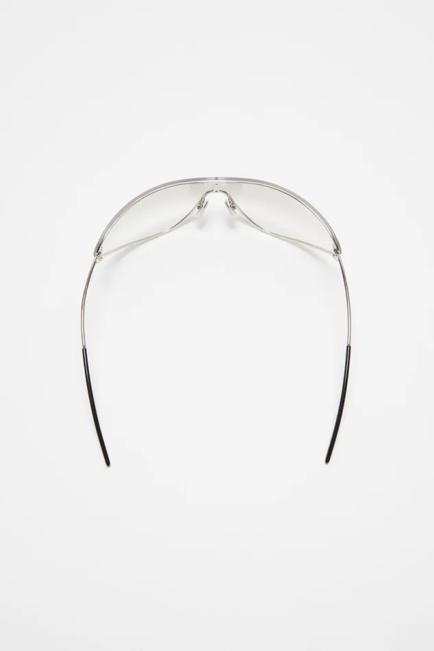 Acne Studios Metal Frame Sunglasses Transparentsilver Women Eyewear Acne Studios Metal Frame Sunglasses Transparentsilver Women Eyewear