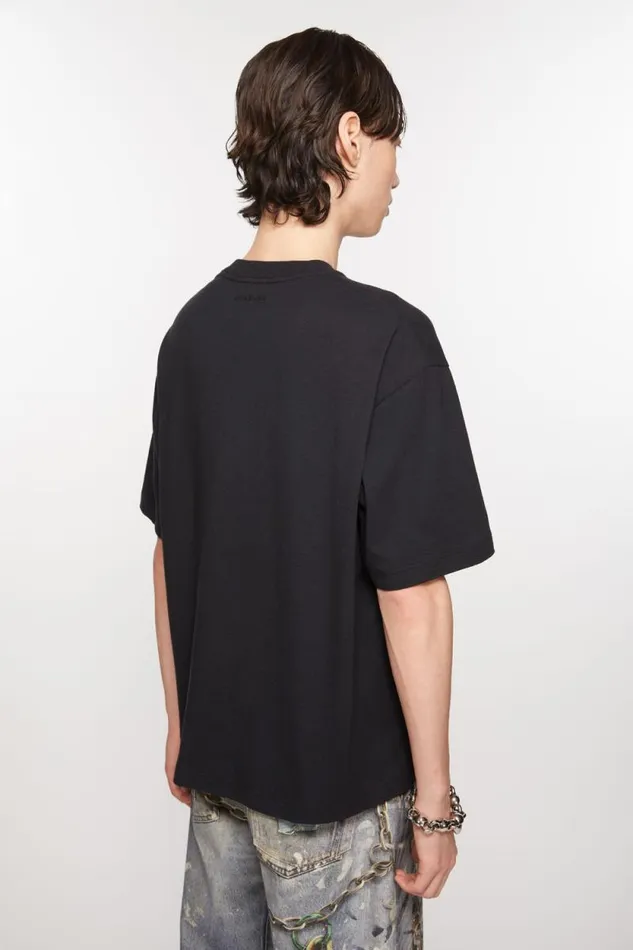 Acne Studios Printed Tshirt Black Women Tshirts Acne Studios Printed Tshirt Black Women Tshirts