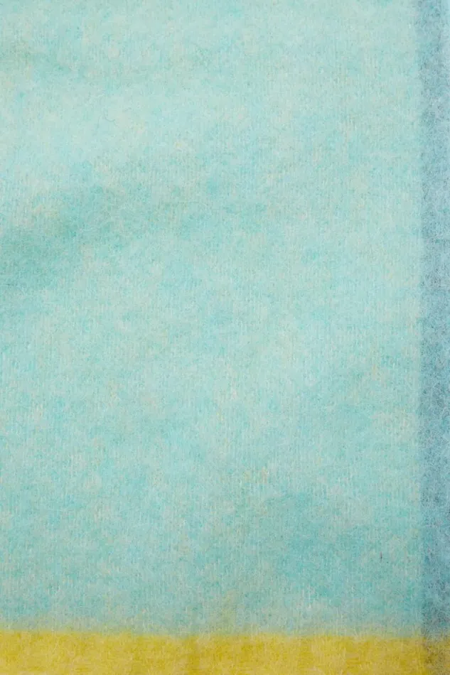 Acne Studios Wool Mohair Scarf 8211 Narrow Light Blue Men Scarves