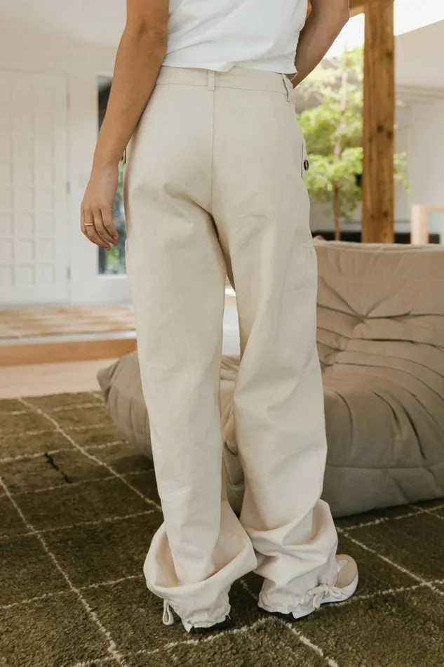 Adalynn Pants In Cream Cream Women Bohme Pants