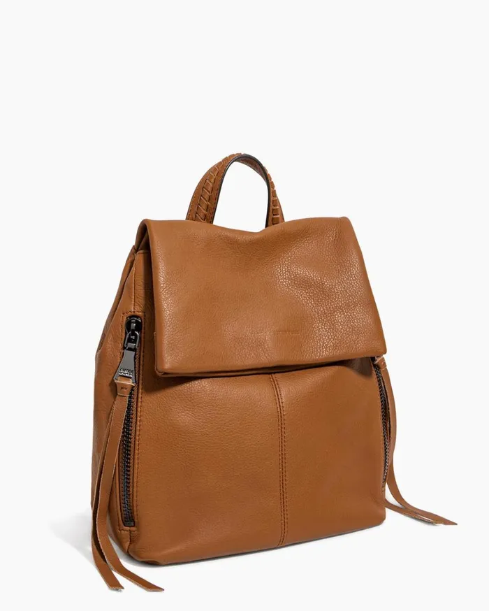 Aimee Kestenberg Backpacks Women Bali Backpack Chestnut Brown With Gunmetal