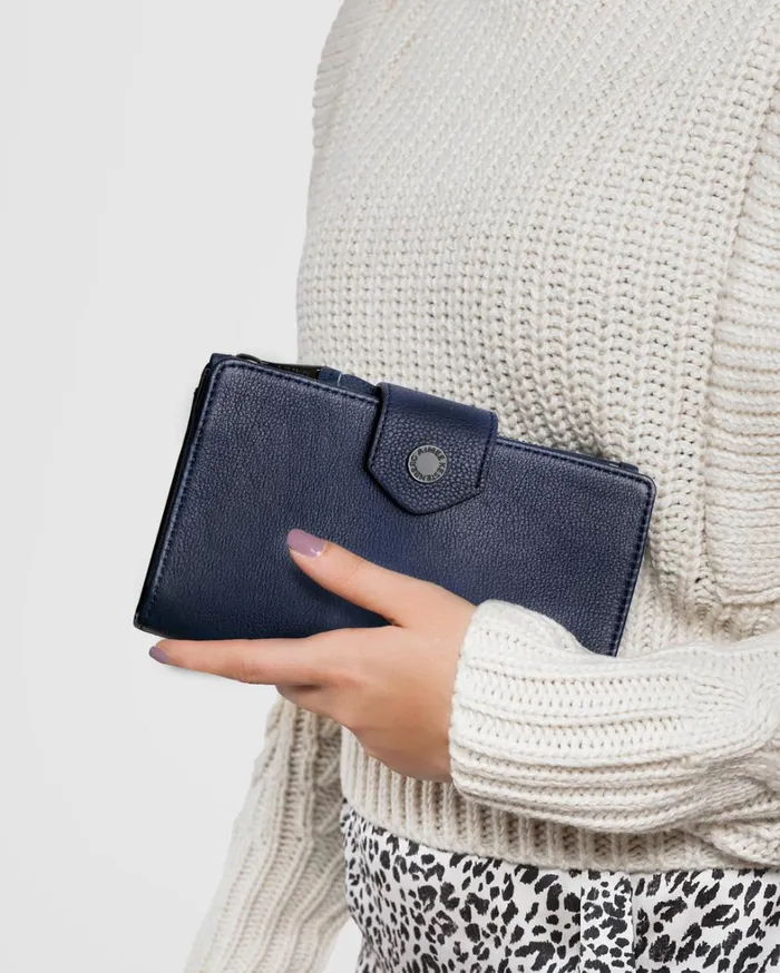 Aimee Kestenberg Clutches Women Saba Tech Wallet Navy