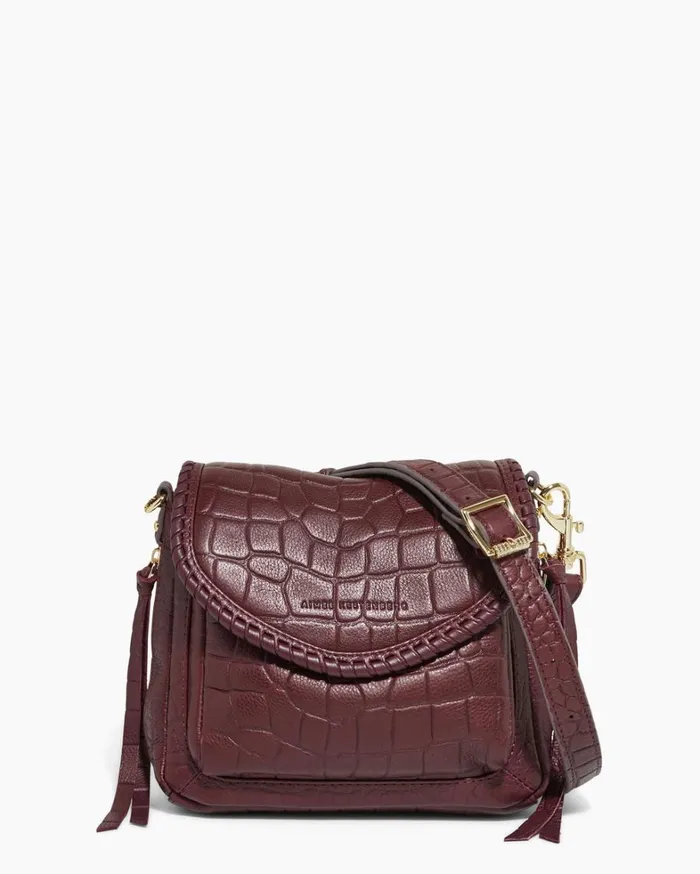 Aimee Kestenberg Crossbody Bags Women All For Love Mini Crossbody True Plum Croco