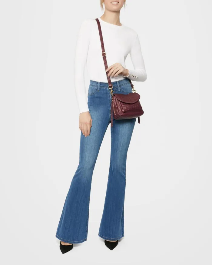 Aimee Kestenberg Crossbody Bags Women All For Love Mini Crossbody True Plum Croco