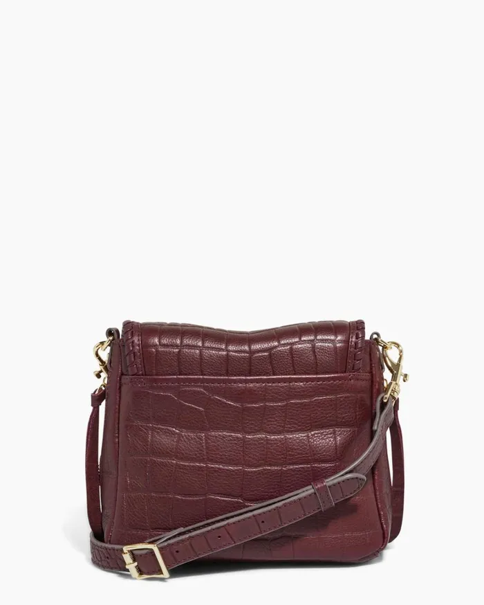 Aimee Kestenberg Crossbody Bags Women All For Love Mini Crossbody True Plum Croco