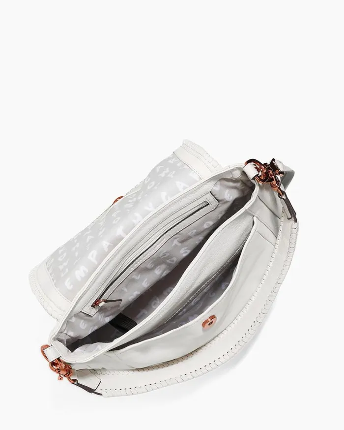 Aimee Kestenberg Satchels Women All For Love Convertible Shoulder Vanilla Ice With Chocolate Rose Gold