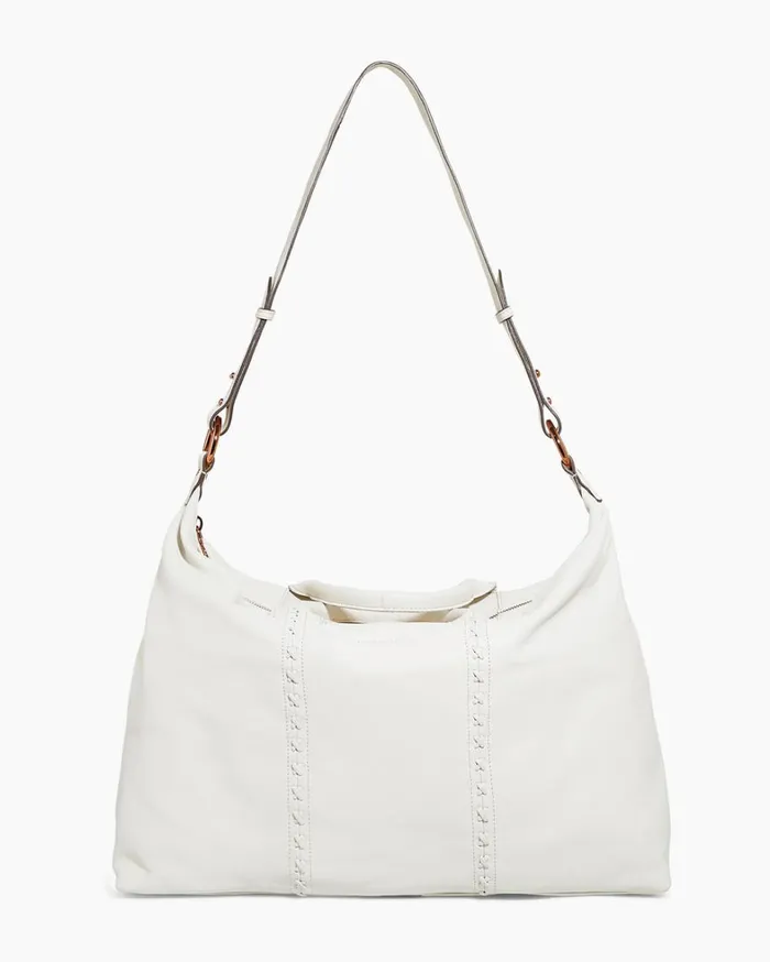 Aimee Kestenberg Tote Bags Women Hudson Duffle Bag Vanilla Ice With Chocolate Rose Gold