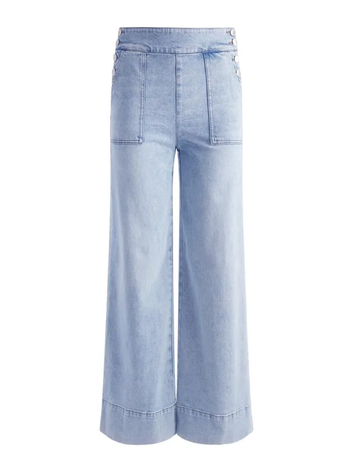 Alice Olivia DONALD HIGH WAISTED JEAN Rockstar Blue Women Jeans
