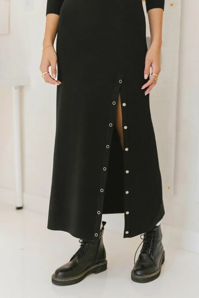 Amal Maxi Dress In Black Black Women Bohme Dresses