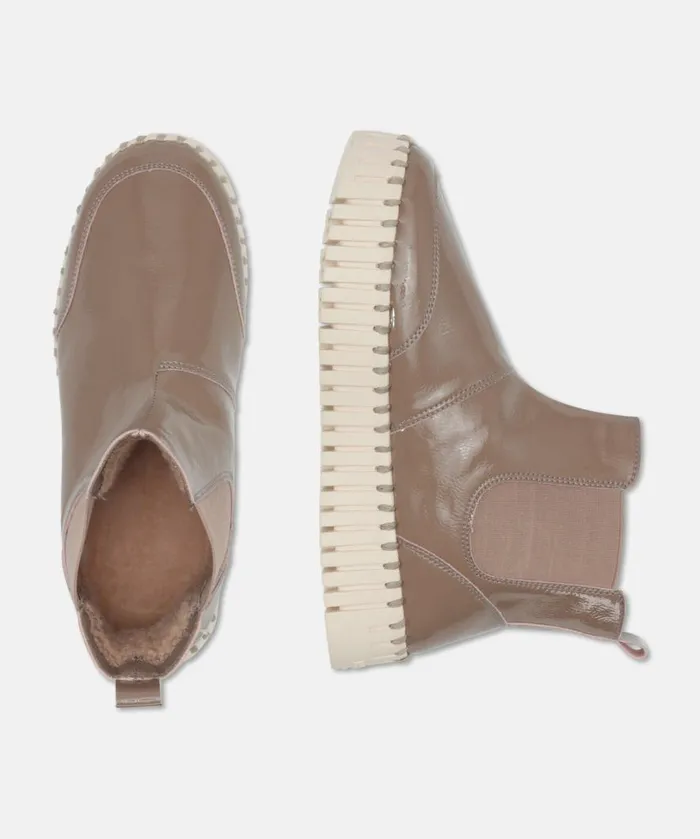 Ankel Boot Gloss 8211 Wheat Light Camel Shoes Ilse Jacobsen Tulip Boots