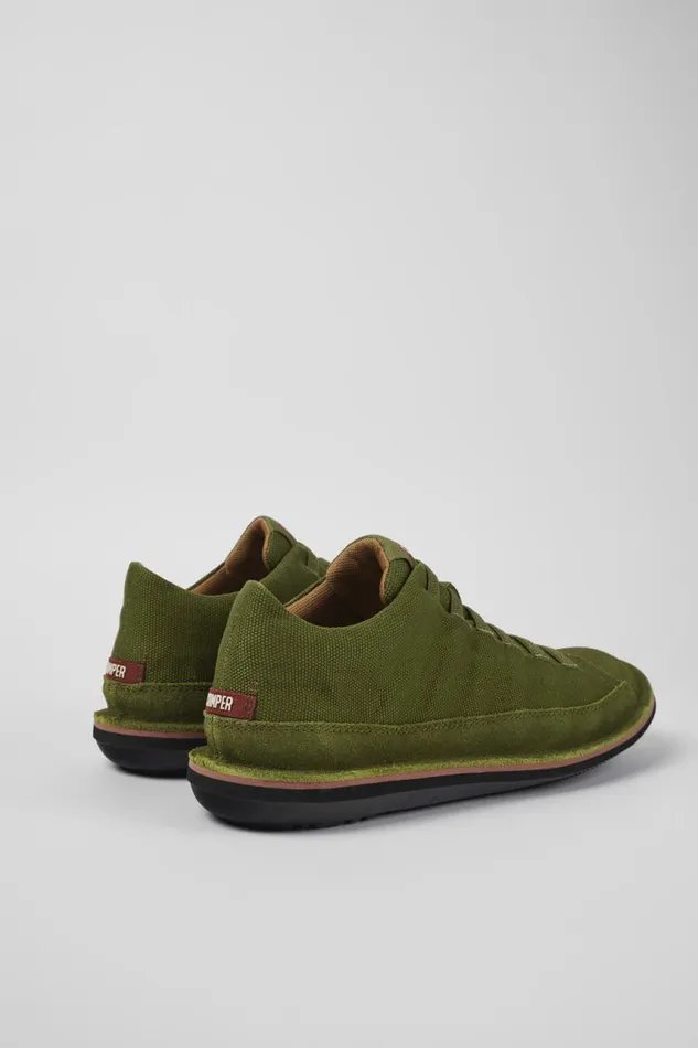 Ankle Boots Men Camper Beetle Green TextileNubuck Basket Bootie Ankle Boots Men Camper Beetle Green TextileNubuck Basket Bootie