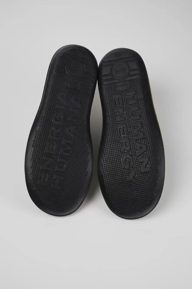 Ankle Boots Men Camper Beetle Green TextileNubuck Basket Bootie Ankle Boots Men Camper Beetle Green TextileNubuck Basket Bootie