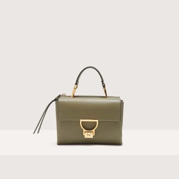 Arlettis Small Laurel Green Women Coccinelle Top Handle Bag