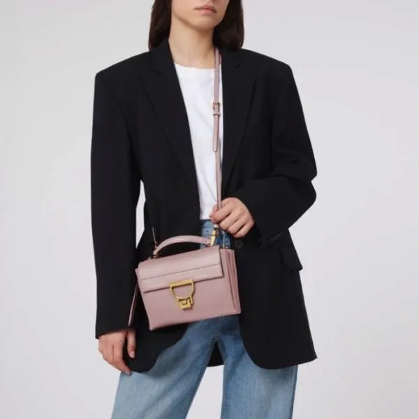 Arlettis Small Rosette Women Coccinelle Top Handle Bag Arlettis Small Rosette Women Coccinelle Top Handle Bag