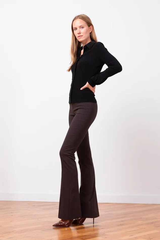 Avenue Montaigne BELLINI Freedom Brown Women Pants