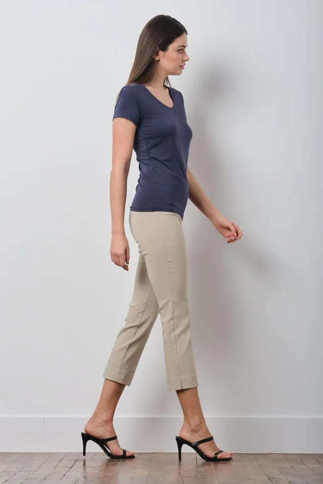 Avenue Montaigne BRIGITTE Signature Beige Women Pants