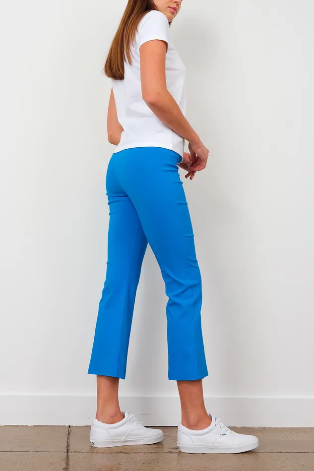 Avenue Montaigne LEO Signature Electric Blue Women Pants