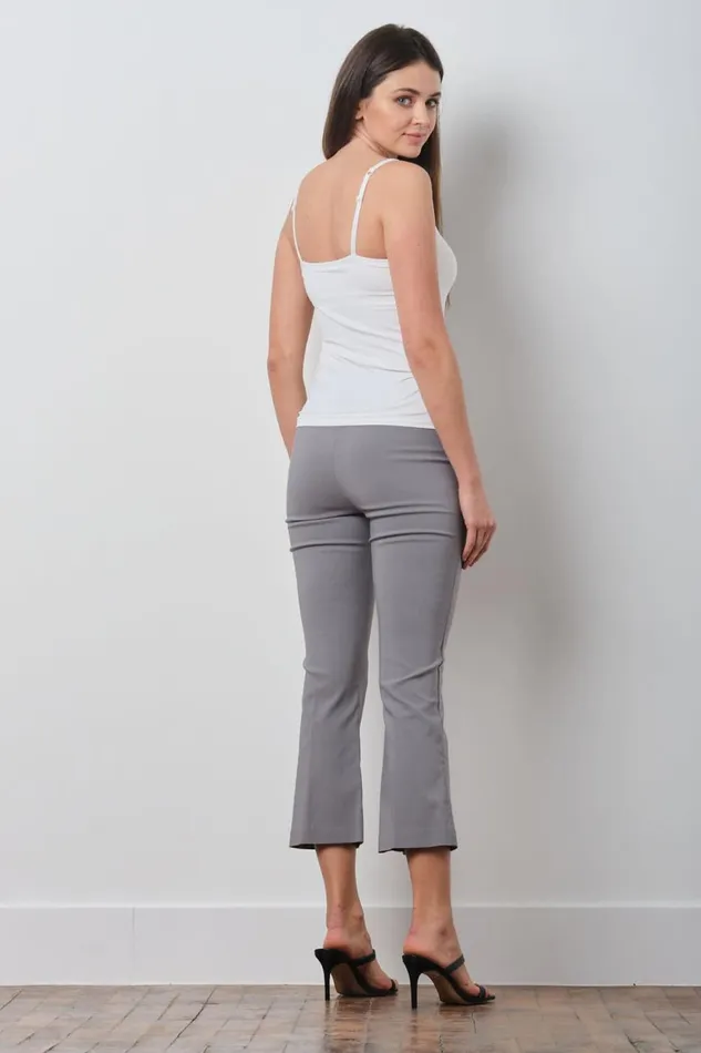 Avenue Montaigne LEO Signature Light Grey Women Pants Avenue Montaigne LEO Signature Light Grey Women Pants