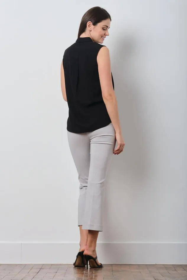 Avenue Montaigne LEO Signature Silver Women Pants Avenue Montaigne LEO Signature Silver Women Pants