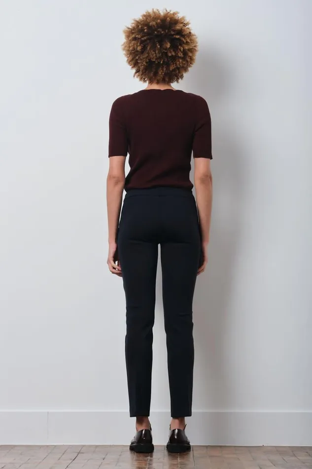 Avenue Montaigne LOUIS Freedom Navy Women Pants