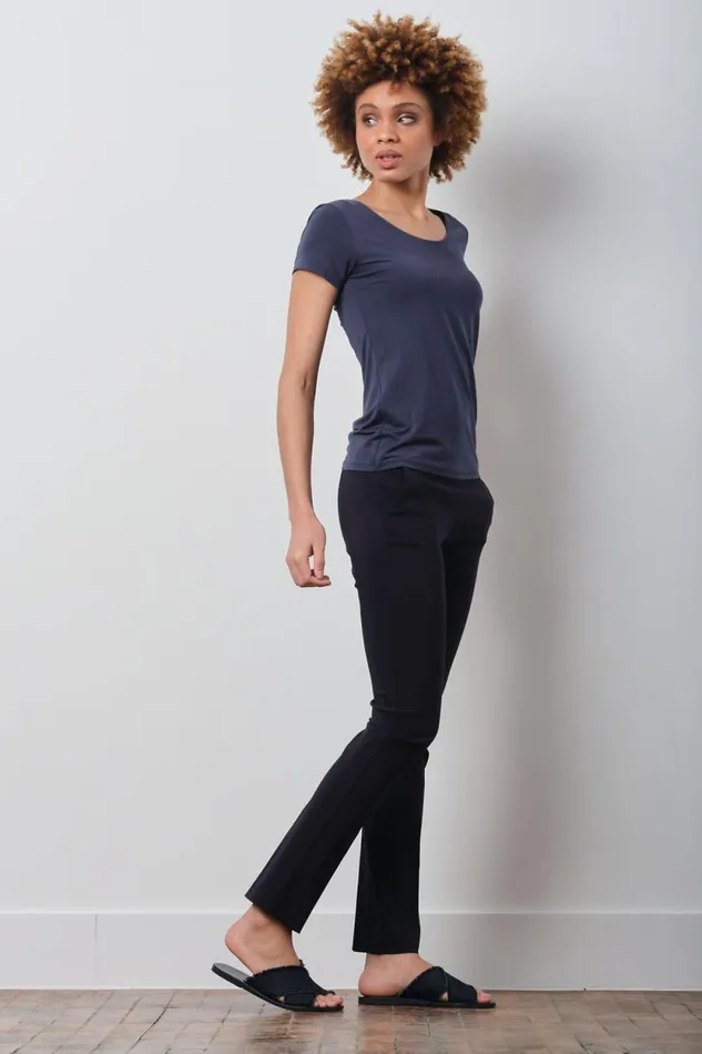 Avenue Montaigne LOUIS Signature Navy Women Pants Avenue Montaigne LOUIS Signature Navy Women Pants