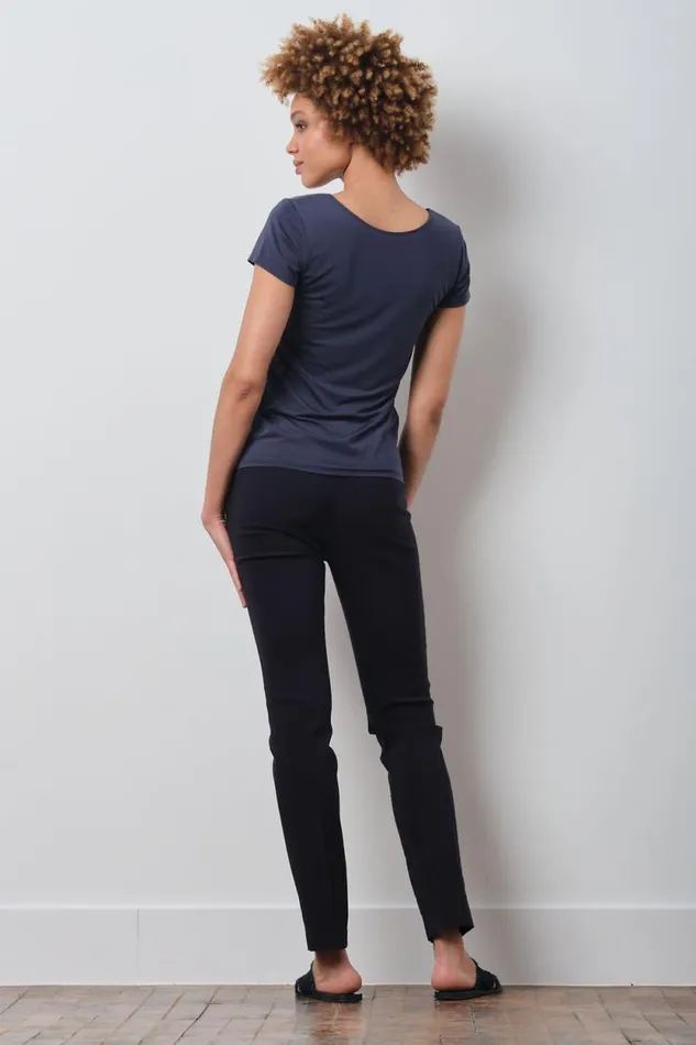 Avenue Montaigne LOUIS Signature Navy Women Pants Avenue Montaigne LOUIS Signature Navy Women Pants