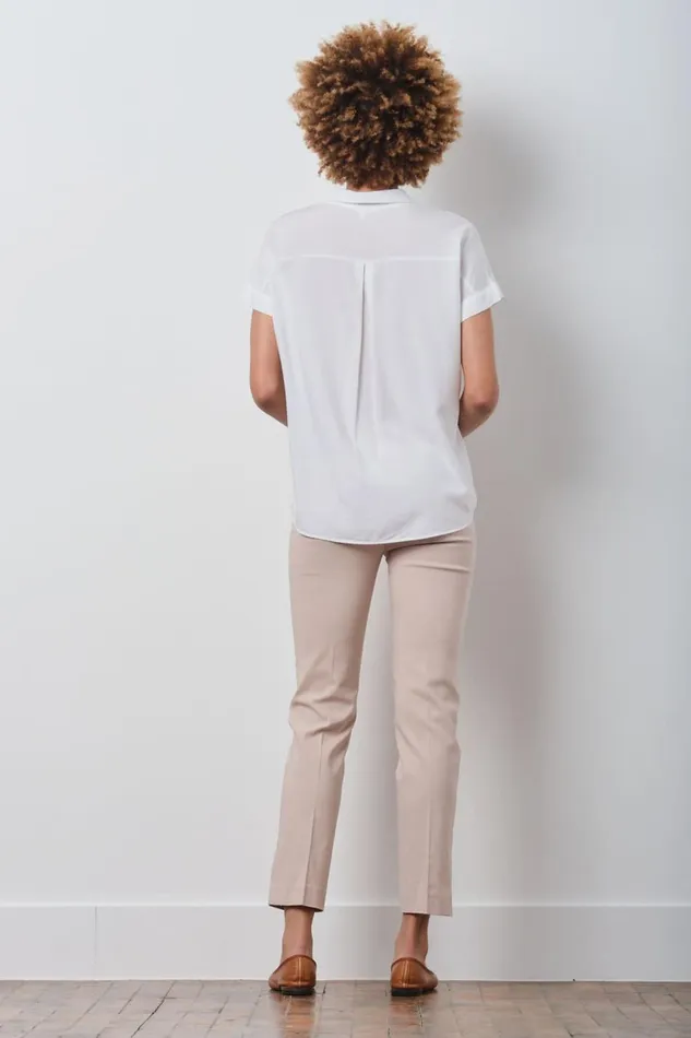 Avenue Montaigne PEGGY Signature Blush Women Pants