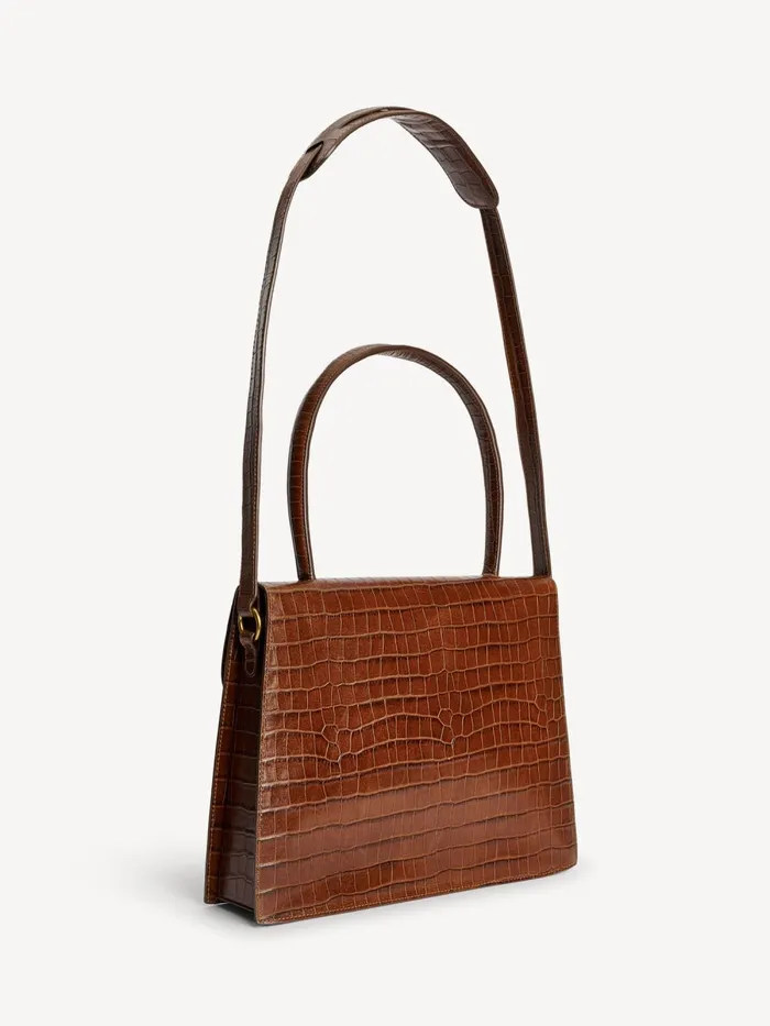 Bags Women By Malene Birger Ronlas Leather Shoulder Bag Bison Bags Women By Malene Birger Ronlas Leather Shoulder Bag Bison