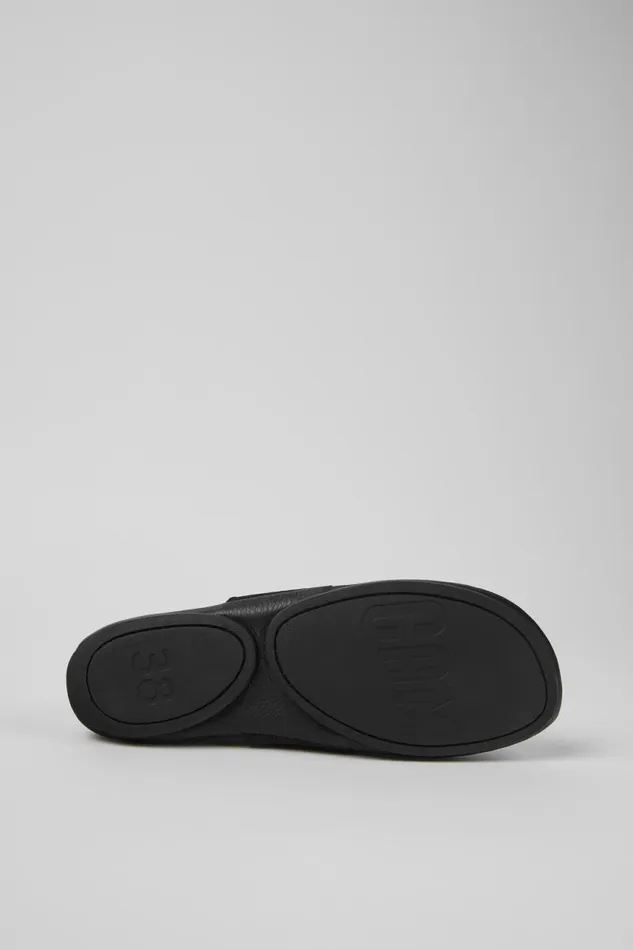 Ballerinas Women Camper Right Black Leather Ballerina Ballerinas Women Camper Right Black Leather Ballerina