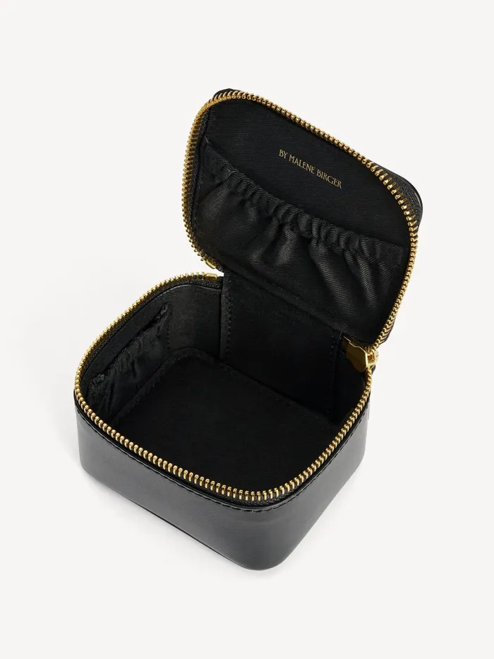 Beauty Bags Women By Malene Birger Aya Bijoux Jewellery Bag Black