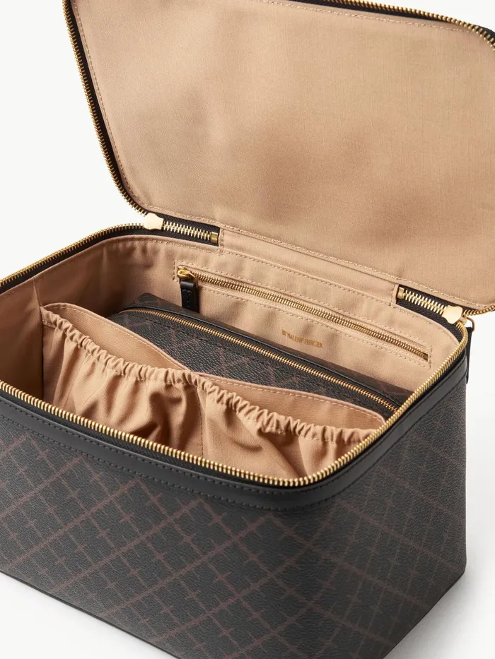 Beauty Bags Women By Malene Birger Bae Beauty Cosmetics Case Dark Chokolate Beauty Bags Women By Malene Birger Bae Beauty Cosmetics Case Dark Chokolate