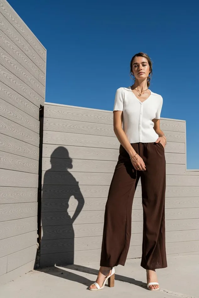 Bexley Ribbed Top In White 8211 FINAL SALE White Women Bohme Tops