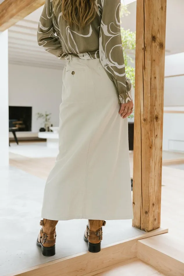 Blake Skirt In Taupe Taupe Women Bohme Skirts