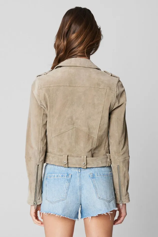 BLANK NYC Jackets Sand Stoner Moto Jacket 8211 Women
