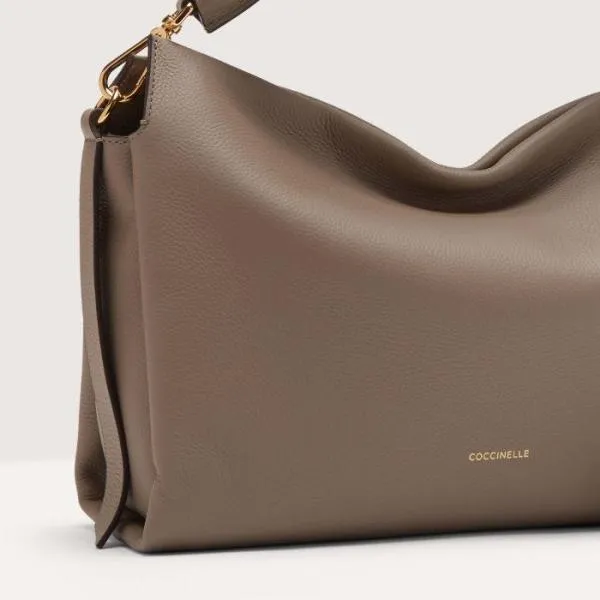 Boheme Medium Warm Trosette Women Coccinelle Shoulder Bags Boheme Medium Warm Trosette Women Coccinelle Shoulder Bags